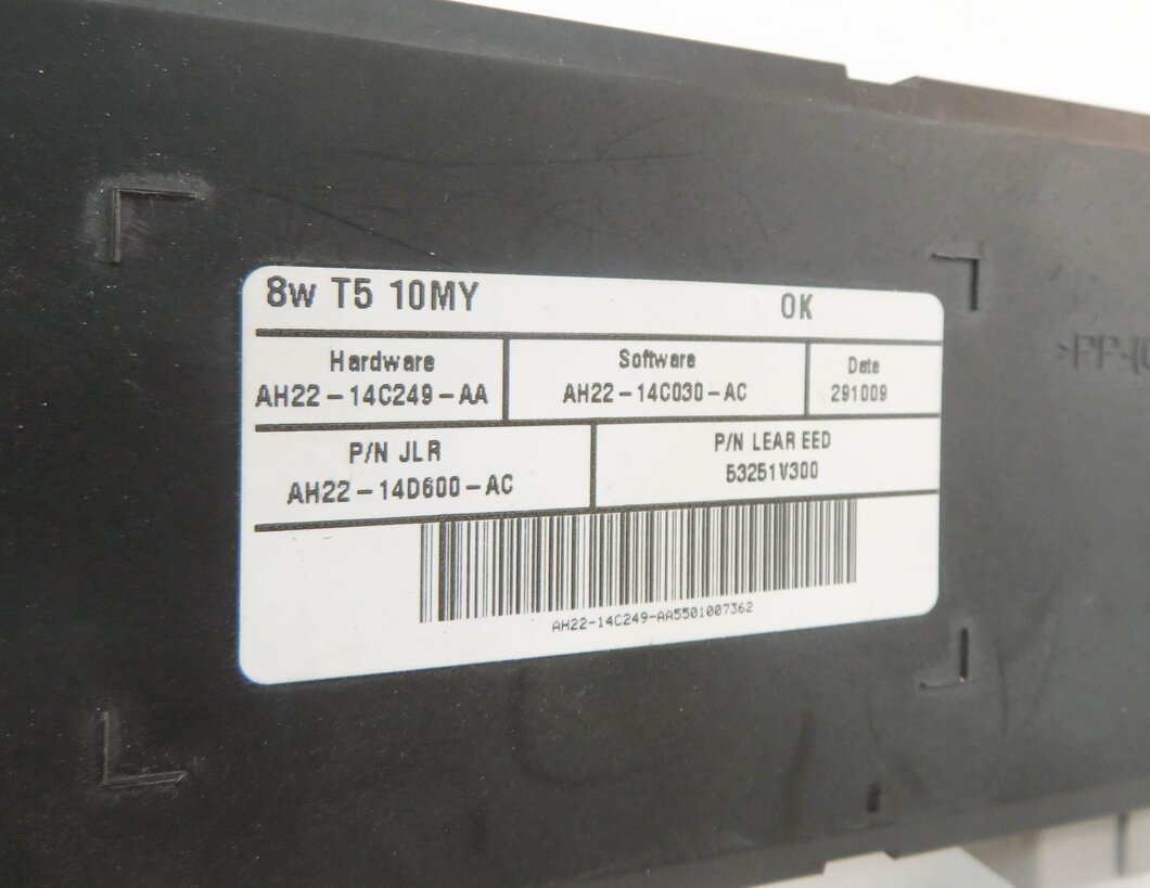 Thumbnail 7: 2010-2011 RANGE ROVER SPORT (L320) FRONT MEMORY SEAT CONTROL MODULE