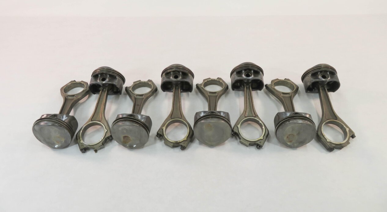 2010 RANGE ROVER SPORT (L320) 5.0L AJ133 V8 ENGINE PISTON w/ CONNECTING ROD SET