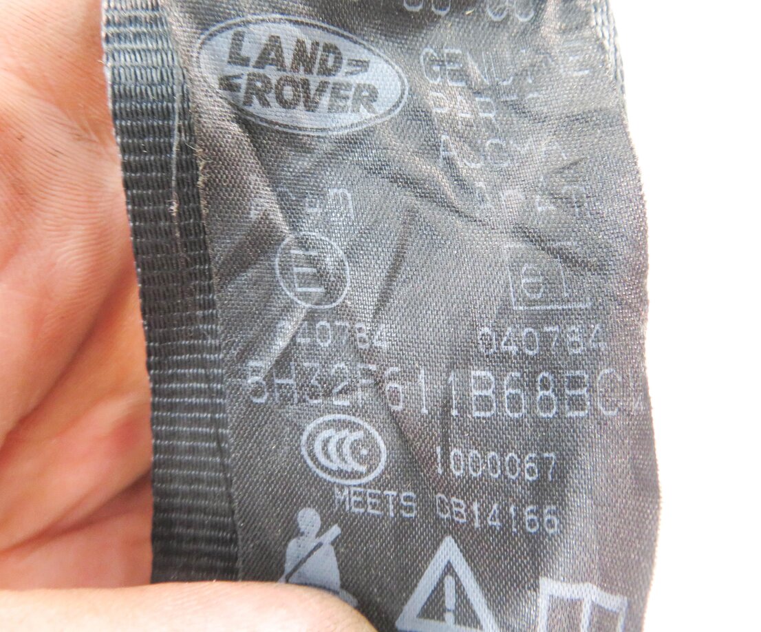 Thumbnail 5: 2010 RANGE ROVER SPORT (L320) LEFT REAR SEAT SEATBELT RETRACTOR (BLACK)