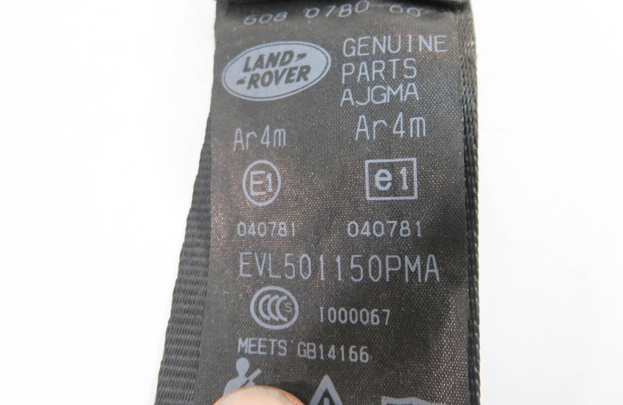 Thumbnail 5: 2010 RANGE ROVER SPORT (L320) REAR SEAT CENTER SEATBELT RETRACTOR (BLACK)
