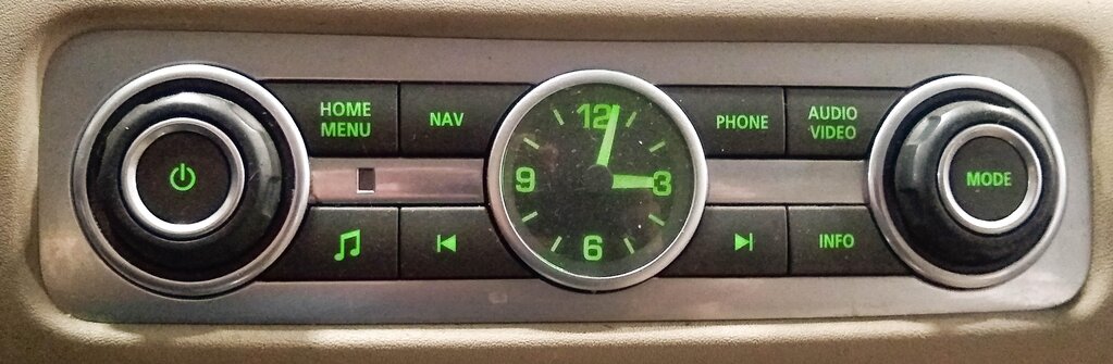 Thumbnail 2: 10-16 LR4 / RANGE ROVER SPORT (L320) RADIO NAVIGATION PHONE VIDEO INFO SWITCH