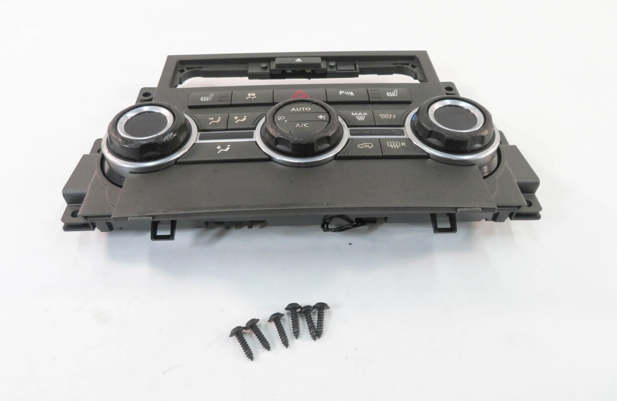 10-16 LR4 / RANGE ROVER SPORT (L320) FRONT HEATER A/C TEMPERATURE CONTROL PANEL