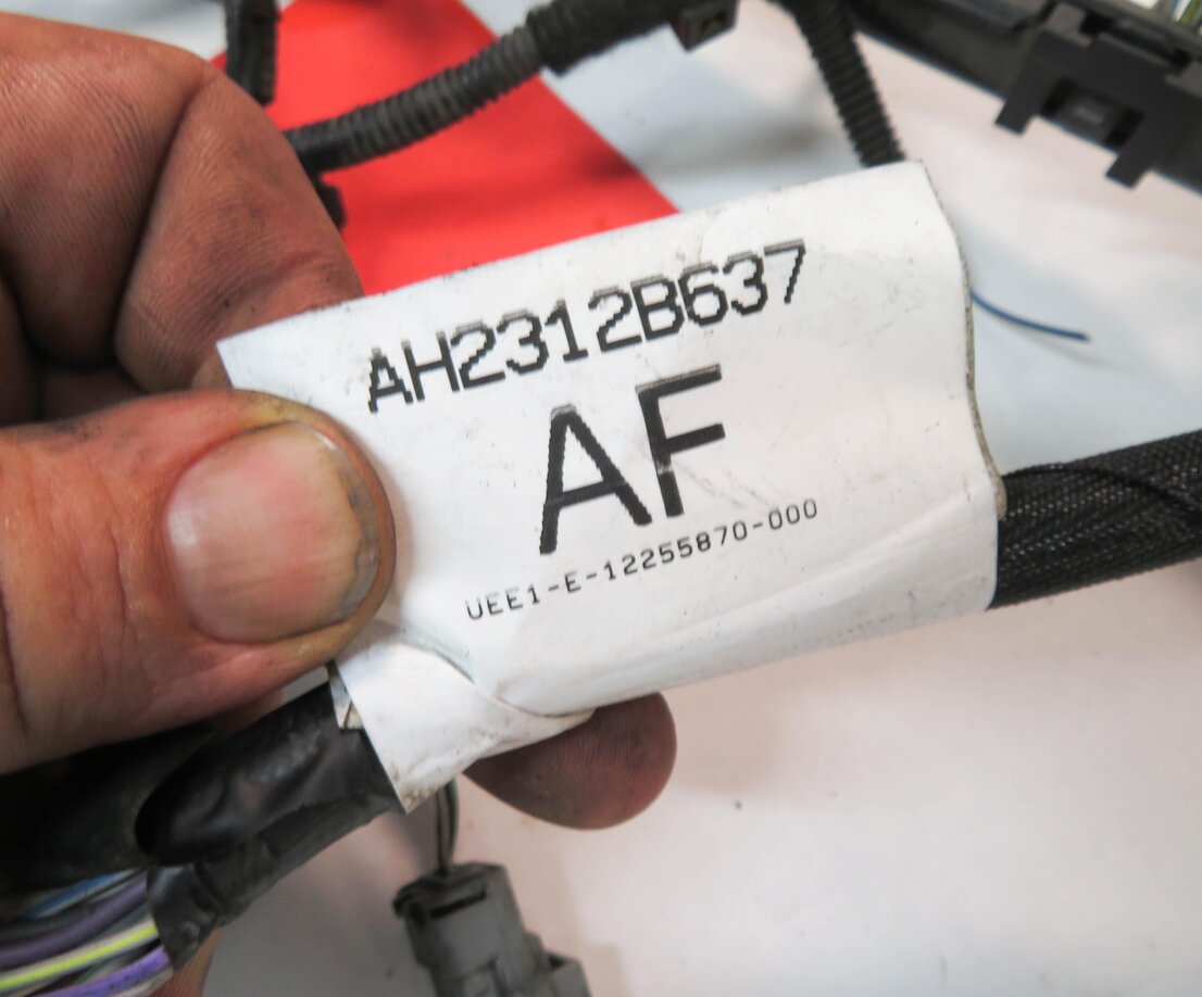 Thumbnail 4: 2010 RANGE ROVER SPORT (L320) 5.0L V8 MOTOR - ENGINE WIRE WIRING HARNESS LOOM