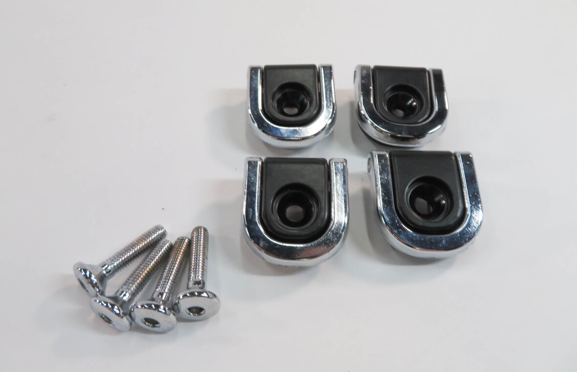 2010 RANGE ROVER SPORT (L320) REAR TRUNK LUGGAGE CARGO TIE DOWN HOOK BUCKLE SET