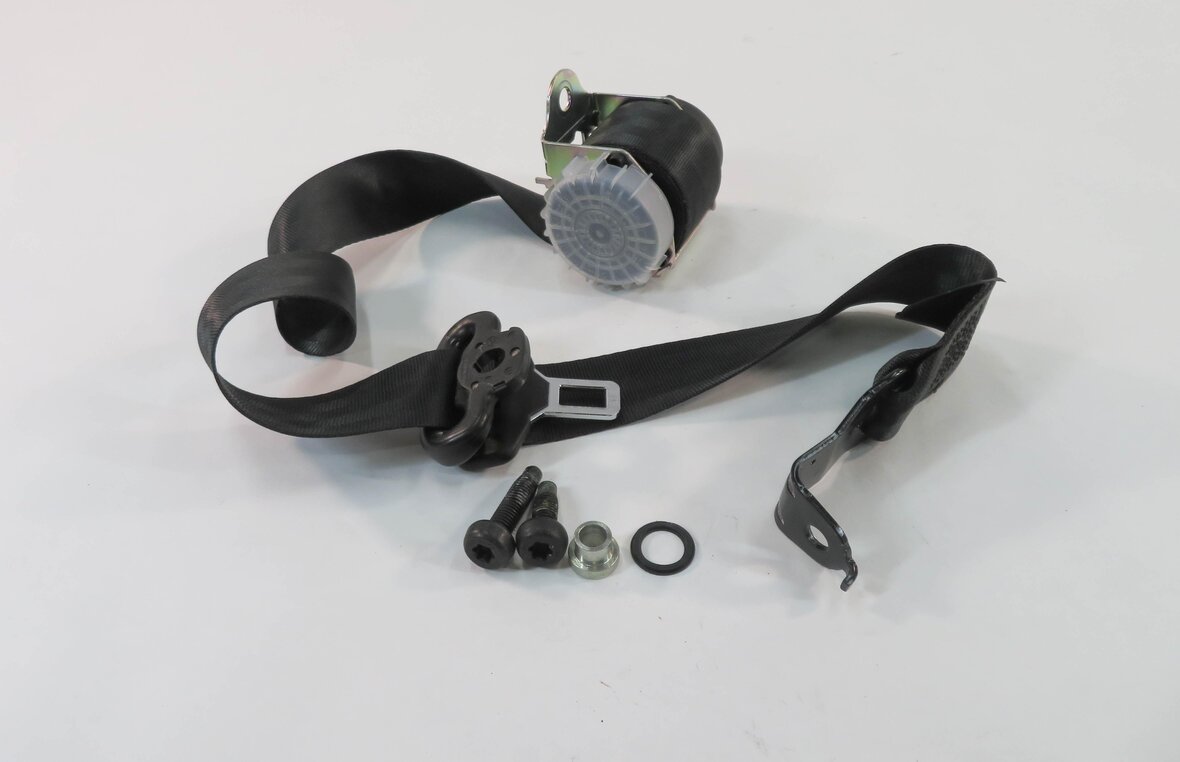 2010 RANGE ROVER SPORT (L320) LEFT REAR SEAT SEATBELT RETRACTOR (BLACK)