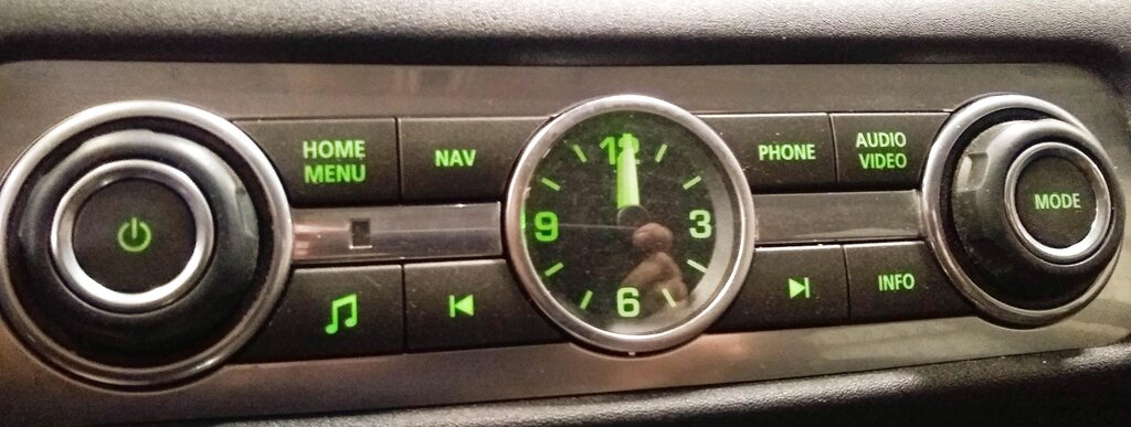 Thumbnail 2: 10-16 LR4 / RANGE ROVER SPORT (L320) RADIO NAVIGATION PHONE VIDEO INFO SWITCH