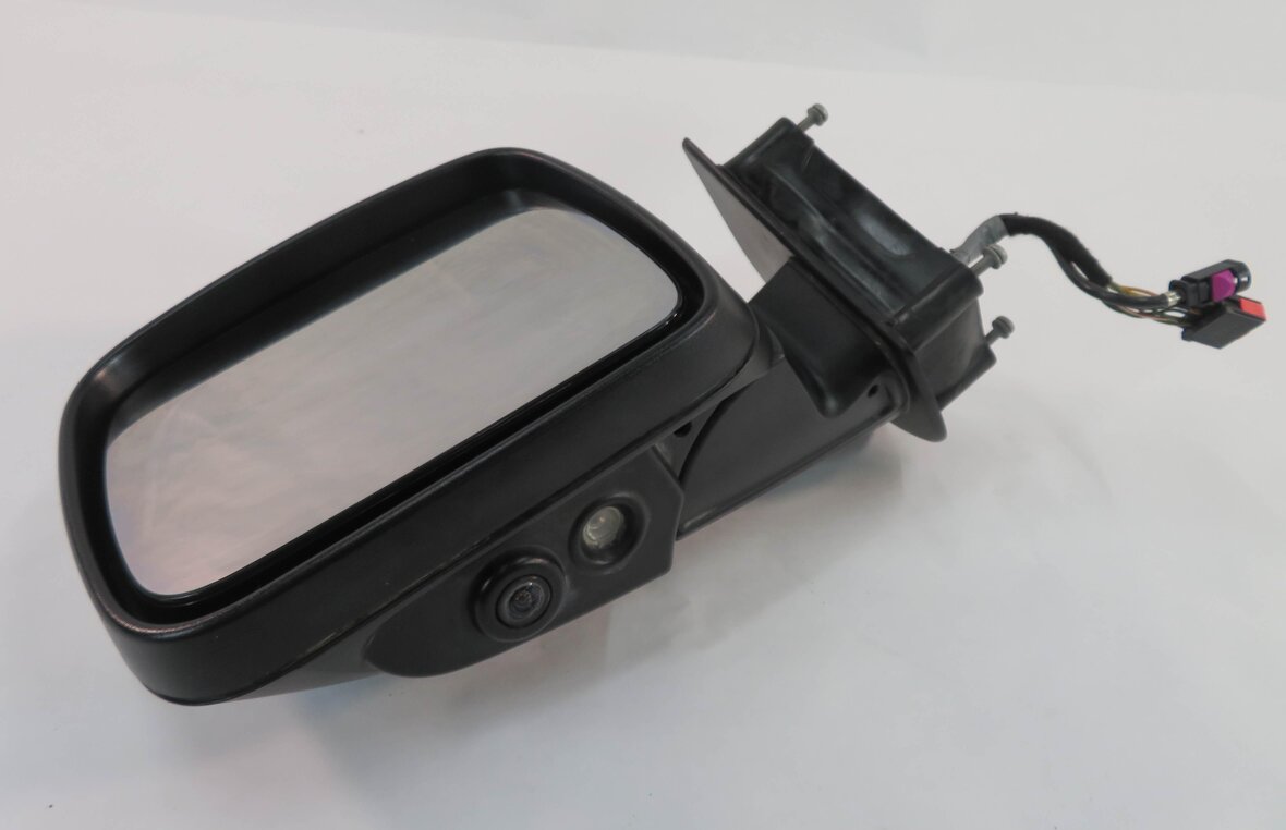 10-13 RANGE ROVER SPORT (L320) LR4 LEFT P-FOLD MEM HEATED CAMERA MIRROR (SILVER)
