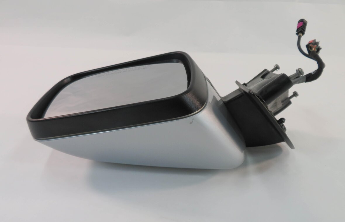 Thumbnail 3: 10-13 LR4 RANGE ROVER SPORT (L320) RIGHT PFOLD MEM HEATED CAMERA MIRROR (SILVER)