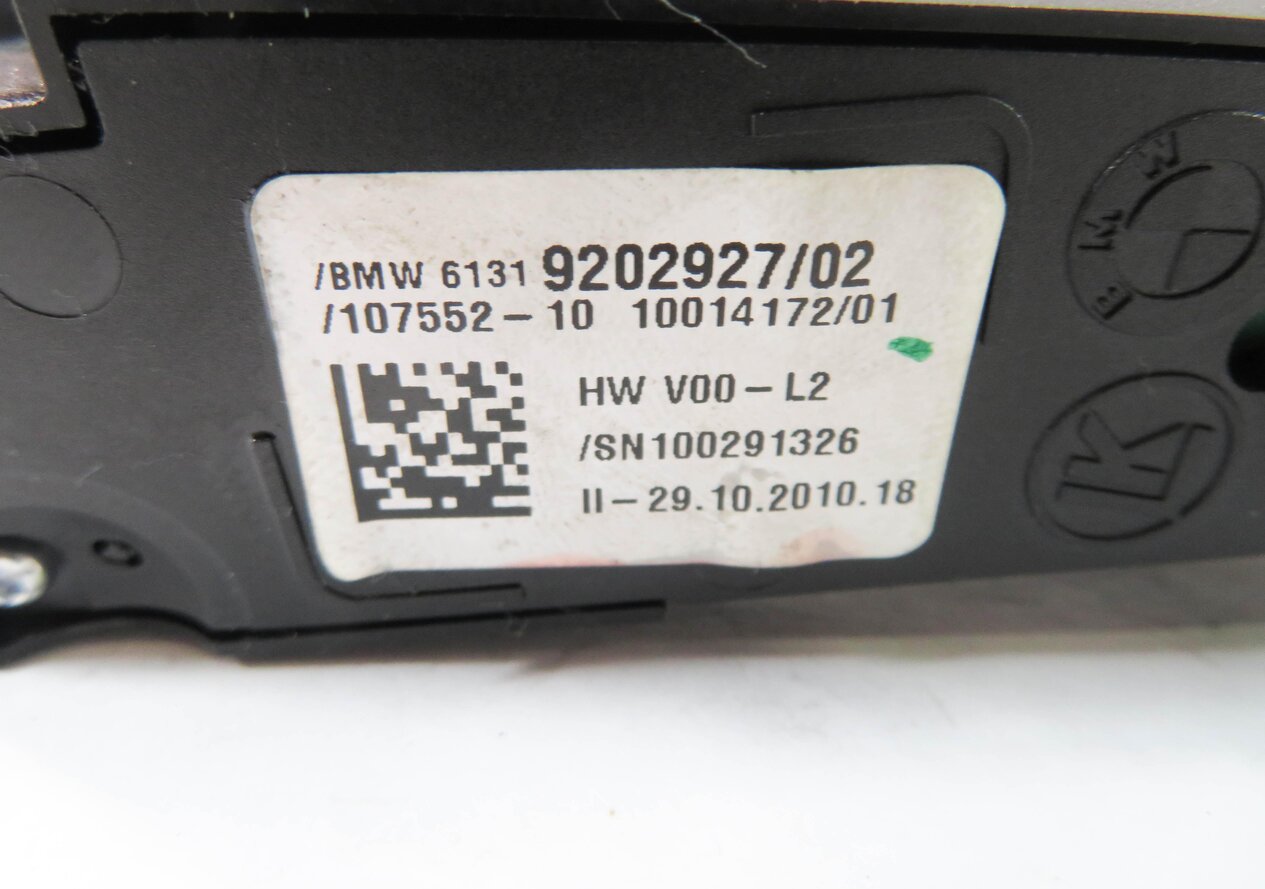 Thumbnail 7: 2011 BMW 535i (F10) TRACTION CONTROL PDC SWITCH BUTTON PANEL