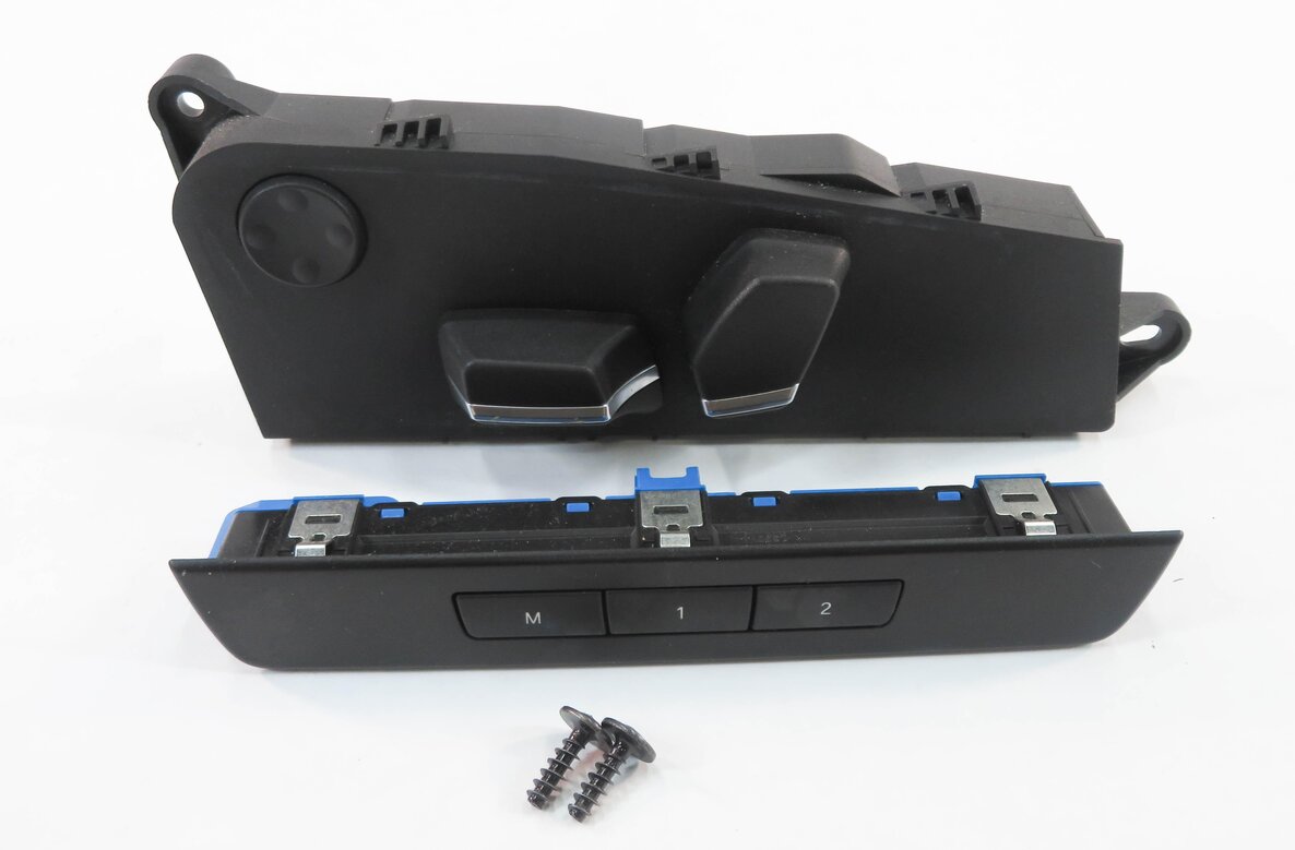 2011 BMW 535i (F10) LEFT FRONT DRIVER POWER MEMORY SEAT ADJUSTMENT SWITCH