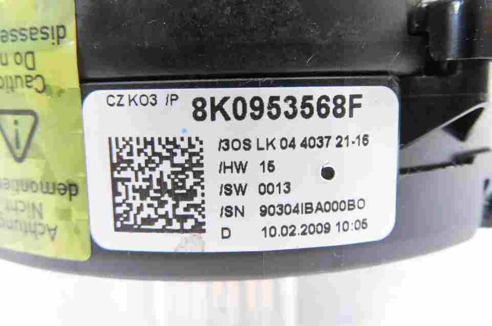 Thumbnail 9: 08-17 AUDI A4 S4 A5 S5 Q5 (B8 8K 8T 8R) STEERING WHEEL CLOCK SPRING SLIP RING