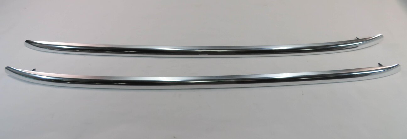 2009 AUDI Q5 (8R) LEFT & RIGHT SIDE ROOF LUGGAGE CARGO RACK RAIL SET-2 (SILVER)