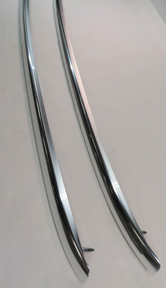 Thumbnail 3: 2009 AUDI Q5 (8R) LEFT & RIGHT SIDE ROOF LUGGAGE CARGO RACK RAIL SET-2 (SILVER)
