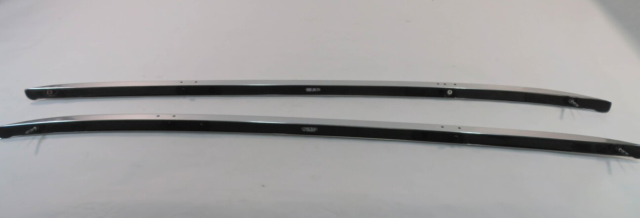Thumbnail 4: 2009 AUDI Q5 (8R) LEFT & RIGHT SIDE ROOF LUGGAGE CARGO RACK RAIL SET-2 (SILVER)