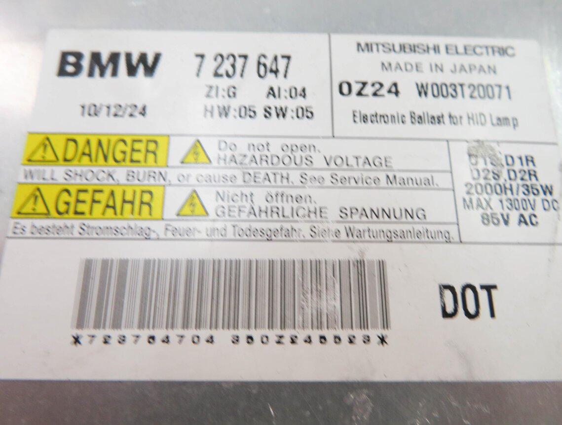 Thumbnail 8: 09-17 BMW 328i 335i 535i 550i 740i 750i M5 X1 Z4 - HID XENON HEADLIGHT BALLAST