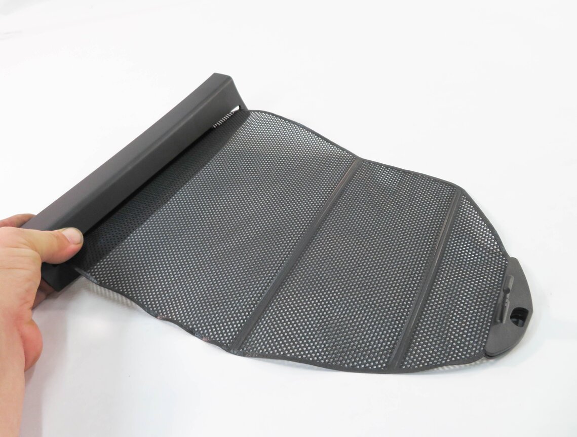 Thumbnail 2: 11-16 BMW 528i 535i 550i (F10) LEFT REAR DOOR VENT WINDOW PRIVACY SHADE (BLACK)