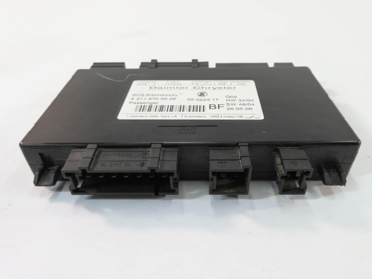 Thumbnail 3: 2007 MERCEDES GL450 (X164) RIGHT FRONT PASSENGER SEAT CONTROL MODULE