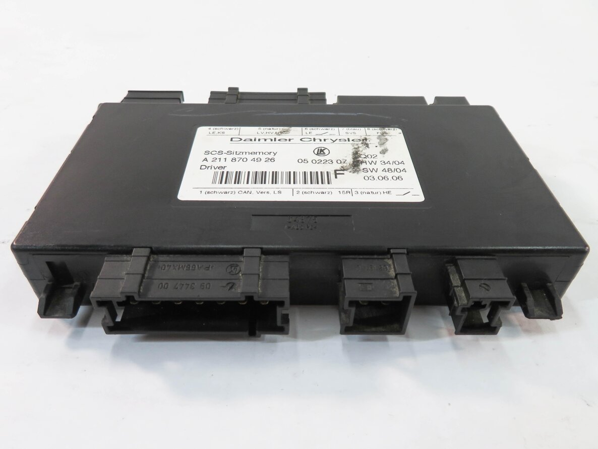 Thumbnail 3: 2007 MERCEDES GL450 (X164) LEFT FRONT DRIVER SEAT CONTROL MODULE