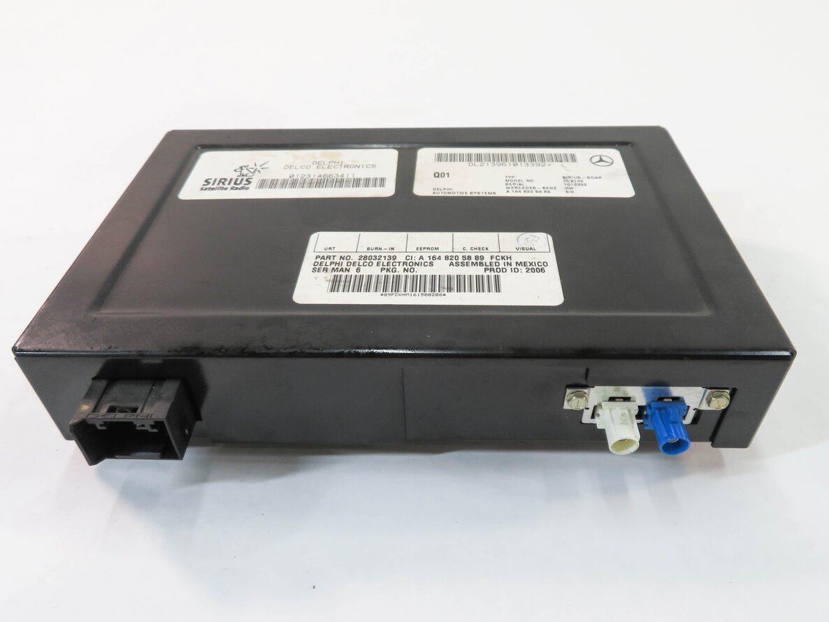 Thumbnail 3: 06-08 MERCEDES C350 E320 E350 GL320 GL450 ML350 ML500 - SIRIUS SATELLITE MODULE
