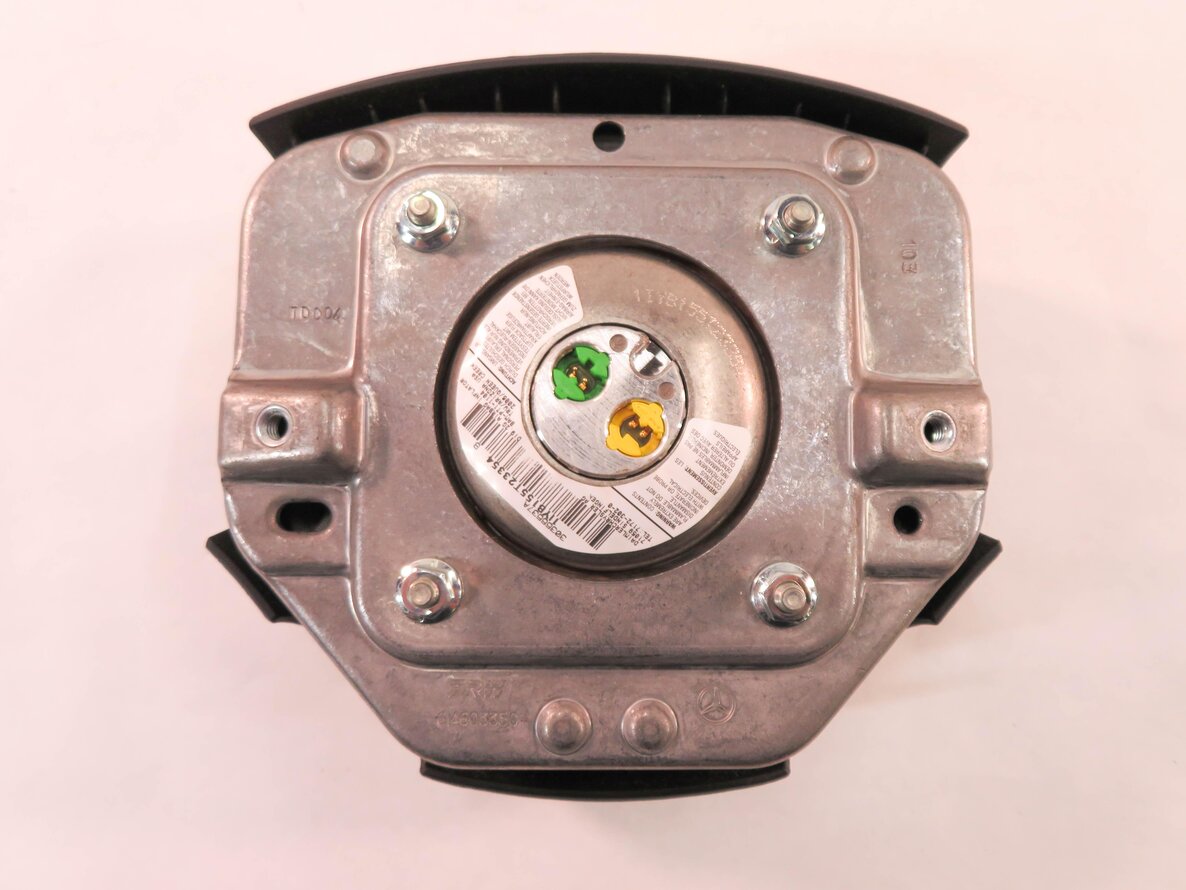 Thumbnail 7: 06-09 MERCEDES GL320 GL450 ML350 R350 (W164 X164) STEERING WHEEL AIRBAG (BLACK)