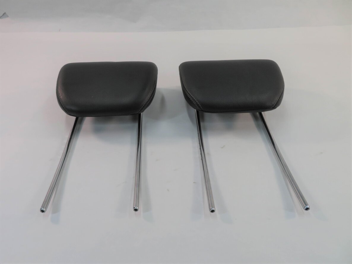 2007 MERCEDES GL450 (X164) REAR 3rd ROW SEAT HEADREST SET-2 (BLACK LEATHER)