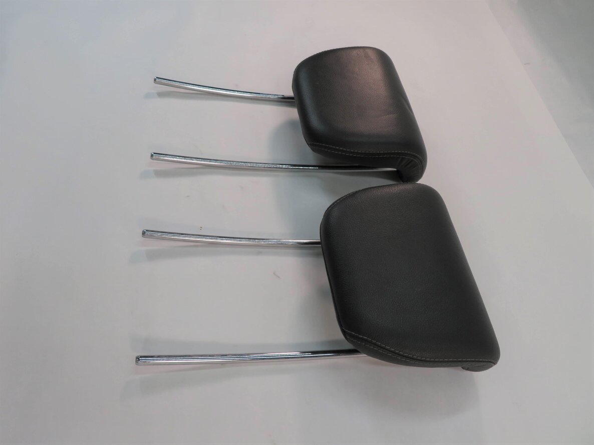 Thumbnail 3: 2007 MERCEDES GL450 (X164) REAR 3rd ROW SEAT HEADREST SET-2 (BLACK LEATHER)