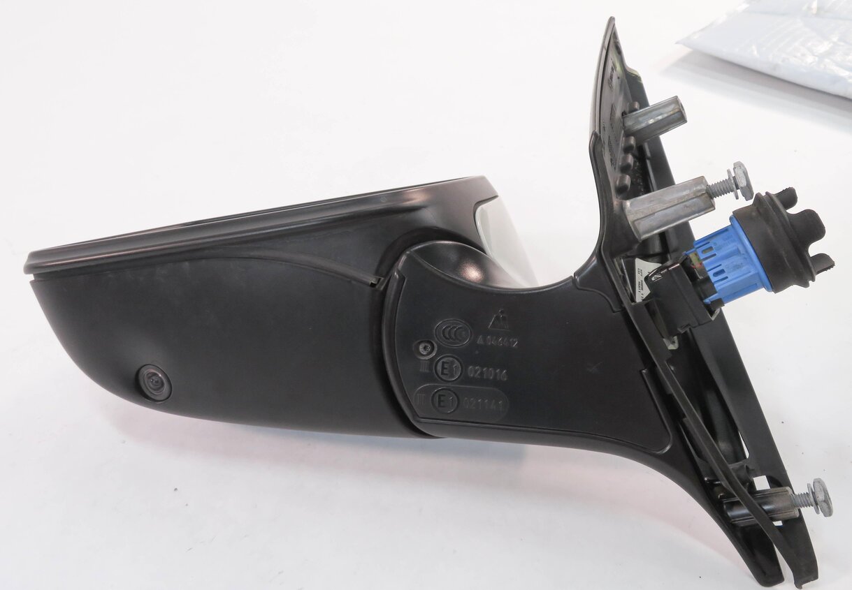 Thumbnail 6: 11-12 BMW 528i 535i 550i (F10) LEFT - PFOLD HEAT AUTODIM CAMERA MIRROR (WHITE)