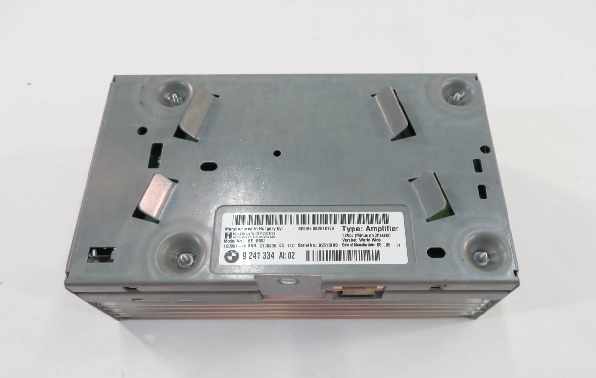 Thumbnail 6: 10-13 BMW 528i 535i 550i (F10) RADIO STEREO HARMAN BECKER AUDIO AMP AMPLIFIER