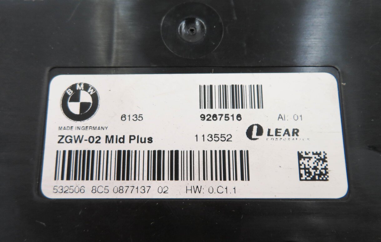 Thumbnail 6: 11-19 BMW 528i 535i 550i 640i 650i 740i 750i 760i M5 M6 - CENTRAL GATEWAY MODULE