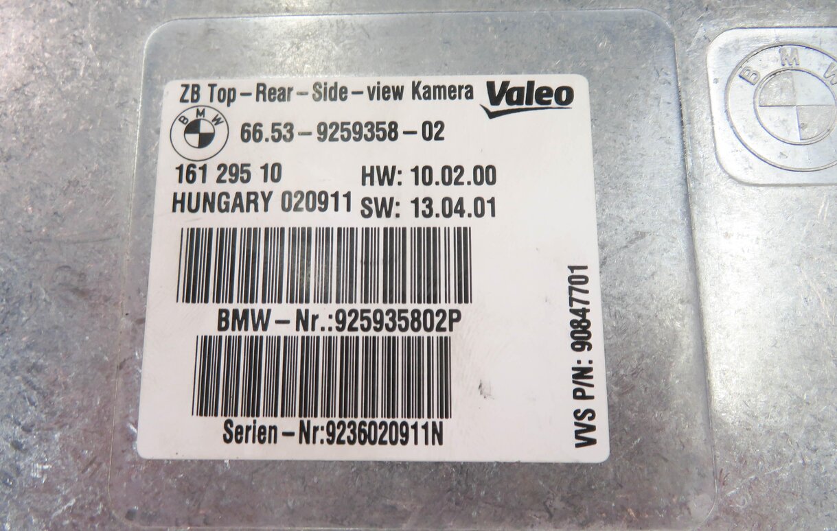 Thumbnail 7: 10-19 BMW 328i 335i 528i 535i 550i 740i 750i M3 - SURROUND VIEW CAMERA MODULE