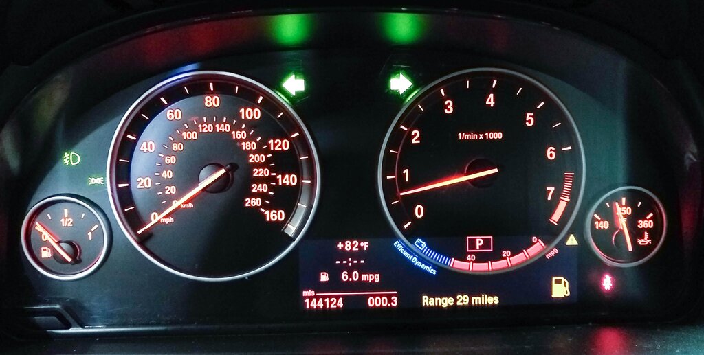 Thumbnail 2: 2011-2014 BMW 528i 535i 550i 640i 650i 740i 750i 760i X3 SPEEDOMETER GAUGE 144k
