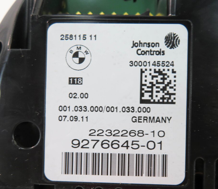 Thumbnail 7: 2011-2014 BMW 528i 535i 550i 640i 650i 740i 750i 760i X3 SPEEDOMETER GAUGE 144k