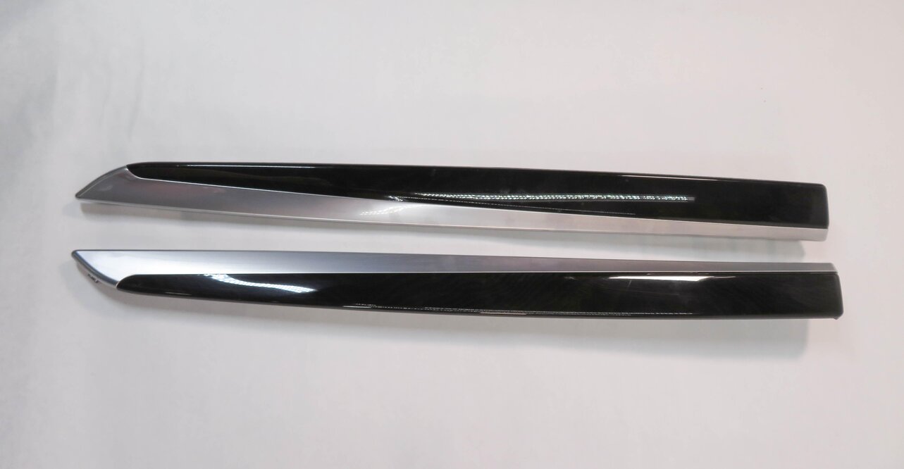 Thumbnail 5: 2011 BMW 535i (F10) DASH DOOR CONSOLE (FINE ASH GRAIN) WOOD TRIM SET-8