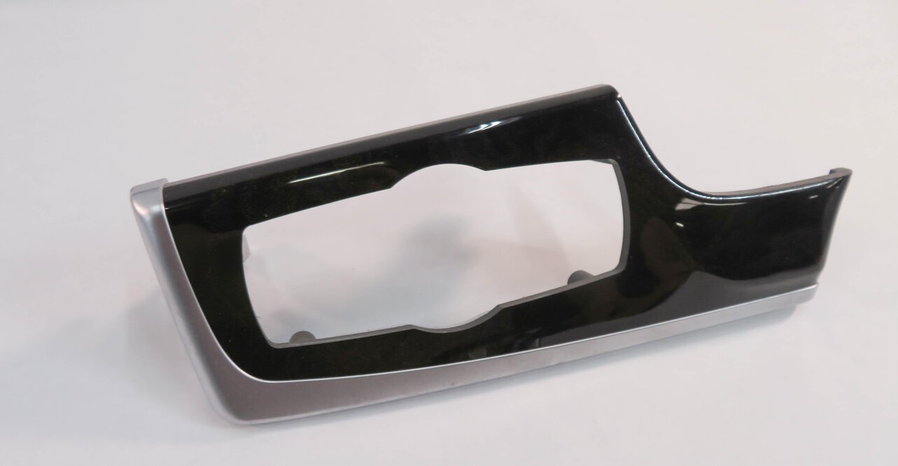 Thumbnail 9: 2011 BMW 535i (F10) DASH DOOR CONSOLE (FINE ASH GRAIN) WOOD TRIM SET-8