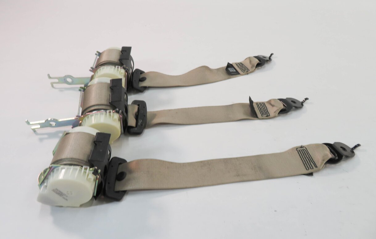 Thumbnail 2: 2011 BMW 535i (F10) REAR - LEFT / CENTER / RIGHT - SEATBELT RETRACTOR SET OYSTER