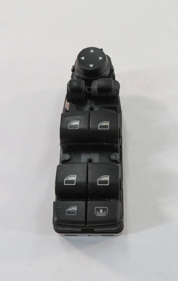 Thumbnail 4: 10-19 BMW 528i 535i 550i 640i M5 M6 - LEFT DRIVER P-FOLD WINDOW SWITCH w/ SHADE
