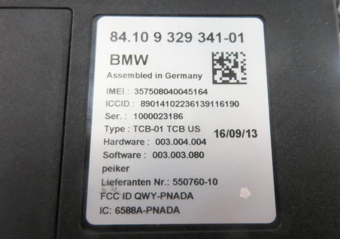 Thumbnail 9: 2014 BMW 328i (F30) CELL PHONE BLUETOOTH COMMUNICATION CONTROL MODULE