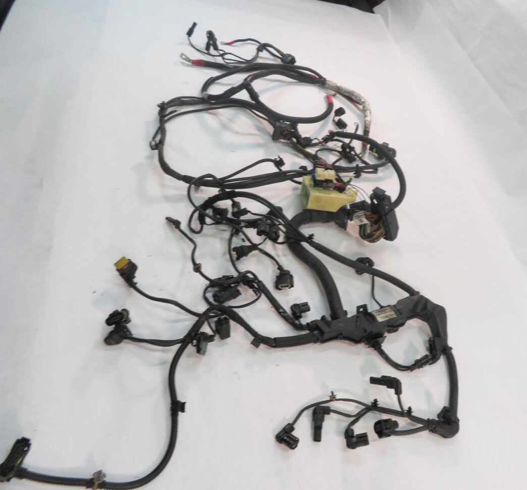 Thumbnail 3: 2014 BMW 328i (F30) 2.0L N47T TURBO DIESEL ENGINE WIRE WIRING HARNESS LOOM
