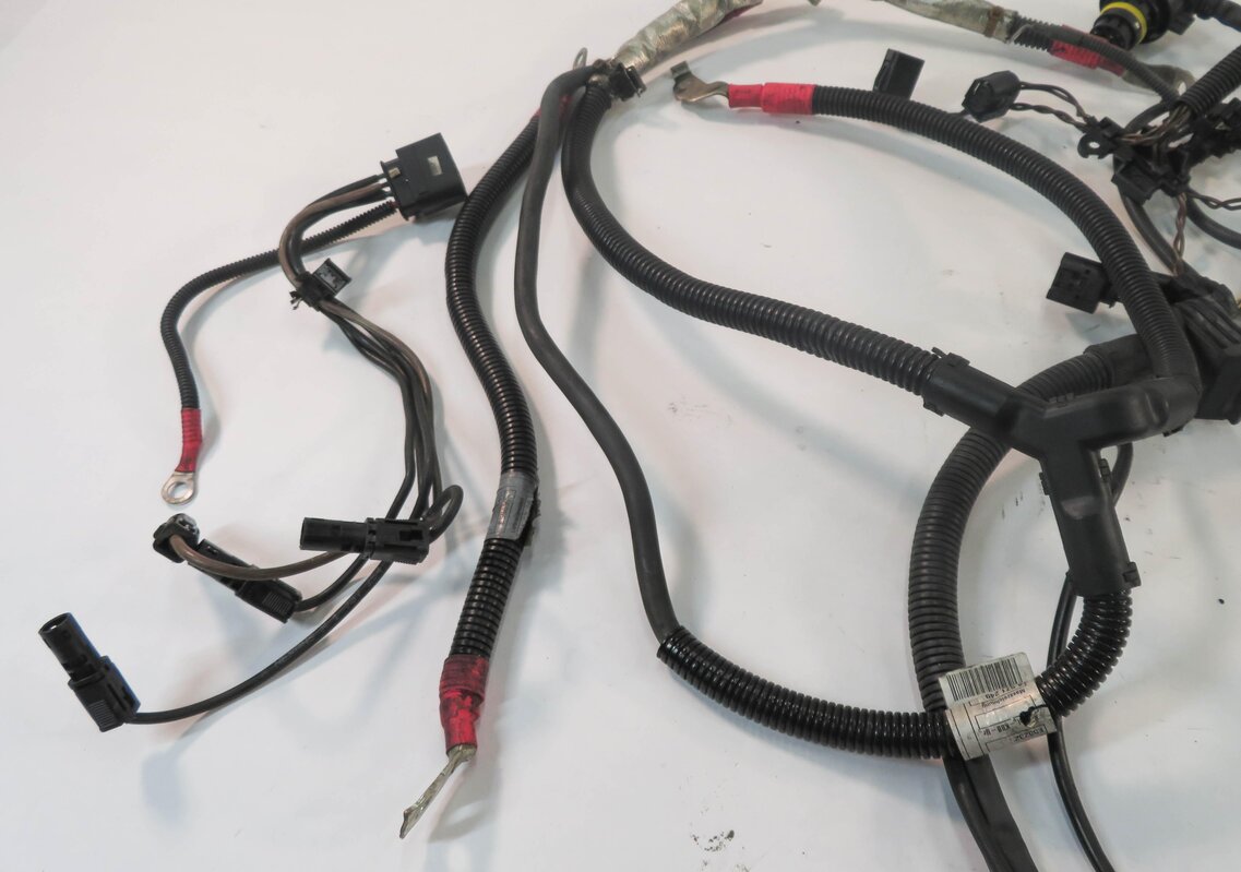 Thumbnail 4: 2014 BMW 328i (F30) 2.0L N47T TURBO DIESEL ENGINE WIRE WIRING HARNESS LOOM