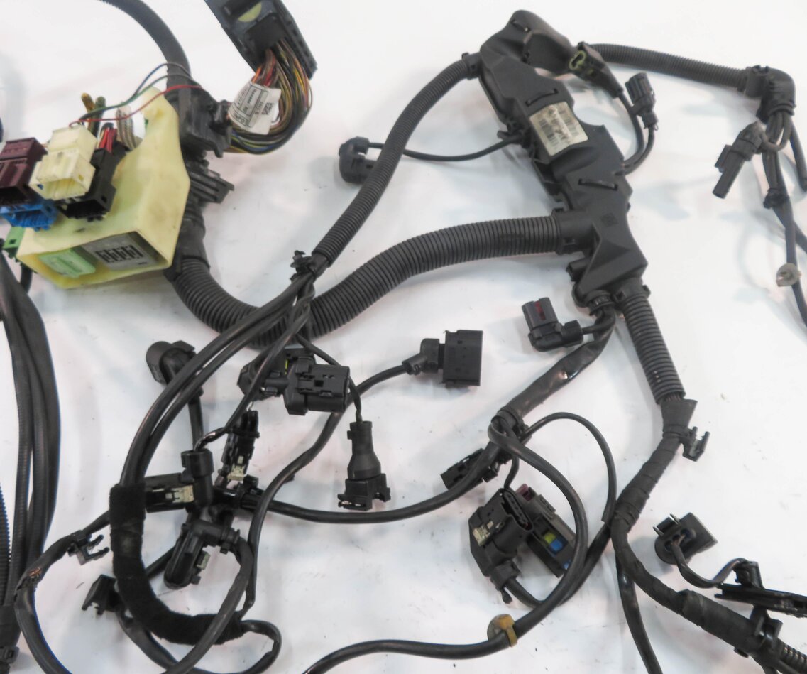Thumbnail 6: 2014 BMW 328i (F30) 2.0L N47T TURBO DIESEL ENGINE WIRE WIRING HARNESS LOOM