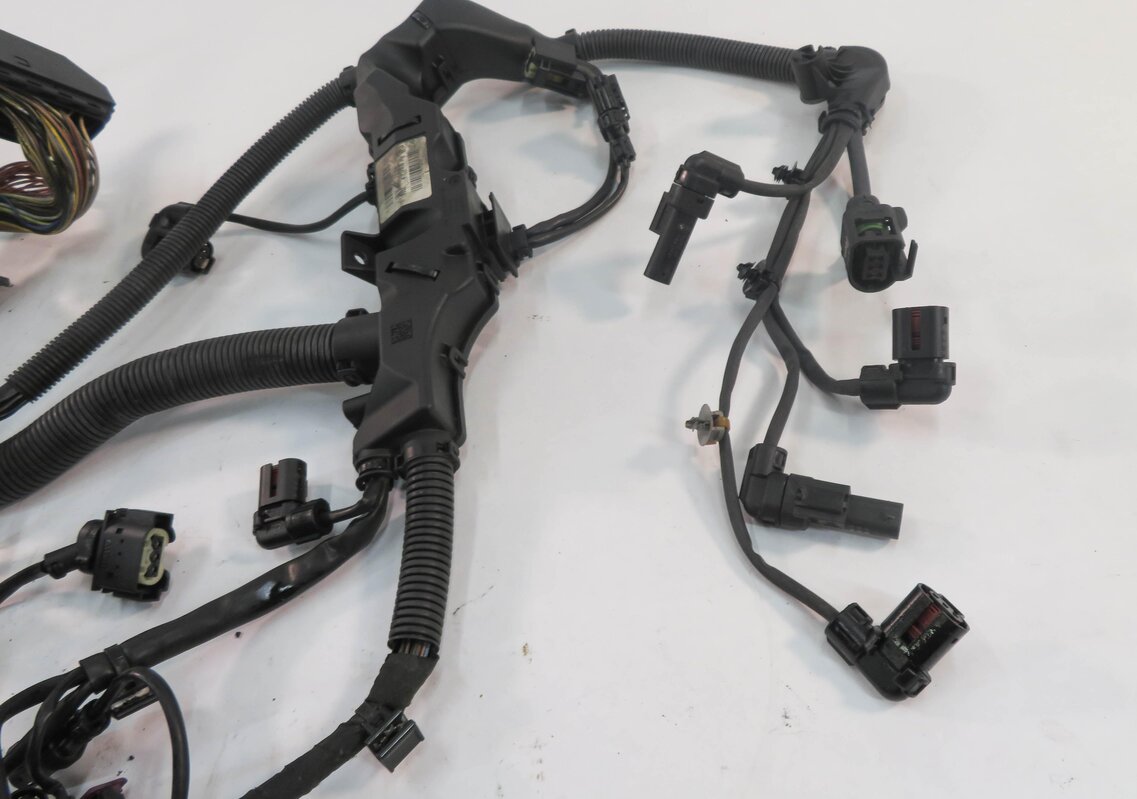 Thumbnail 7: 2014 BMW 328i (F30) 2.0L N47T TURBO DIESEL ENGINE WIRE WIRING HARNESS LOOM