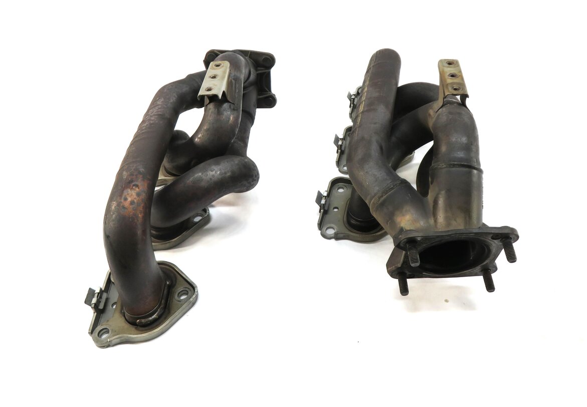 Thumbnail 2: 2011-2016 PORSCHE PANAMERA (970 G1) 3.6L - LEFT & RIGHT EXHAUST MANIFOLD SET-2
