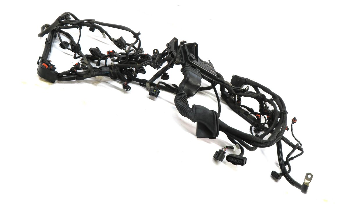 Thumbnail 3: 2012 PORSCHE PANAMERA (970) 3.6L M46 RWD ENGINE WIRE WIRING HARNESS 94660700503