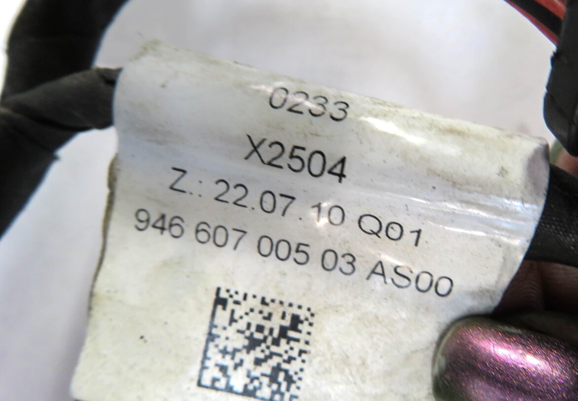 Thumbnail 8: 2012 PORSCHE PANAMERA (970) 3.6L M46 RWD ENGINE WIRE WIRING HARNESS 94660700503