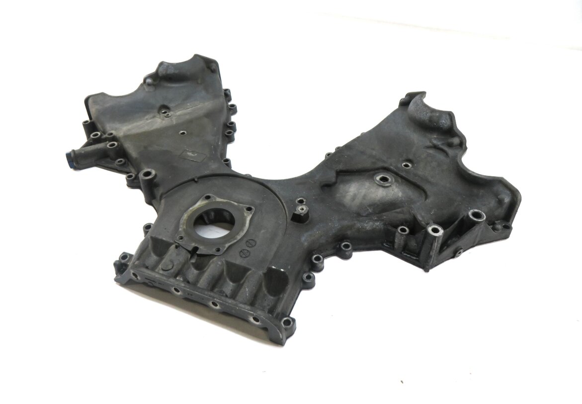 2012 PORSCHE PANAMERA (970) 3.6L M46 ENGINE LOWER TIMING COVER 948101122
