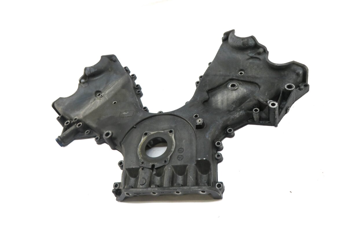 Thumbnail 2: 2012 PORSCHE PANAMERA (970) 3.6L M46 ENGINE LOWER TIMING COVER 948101122