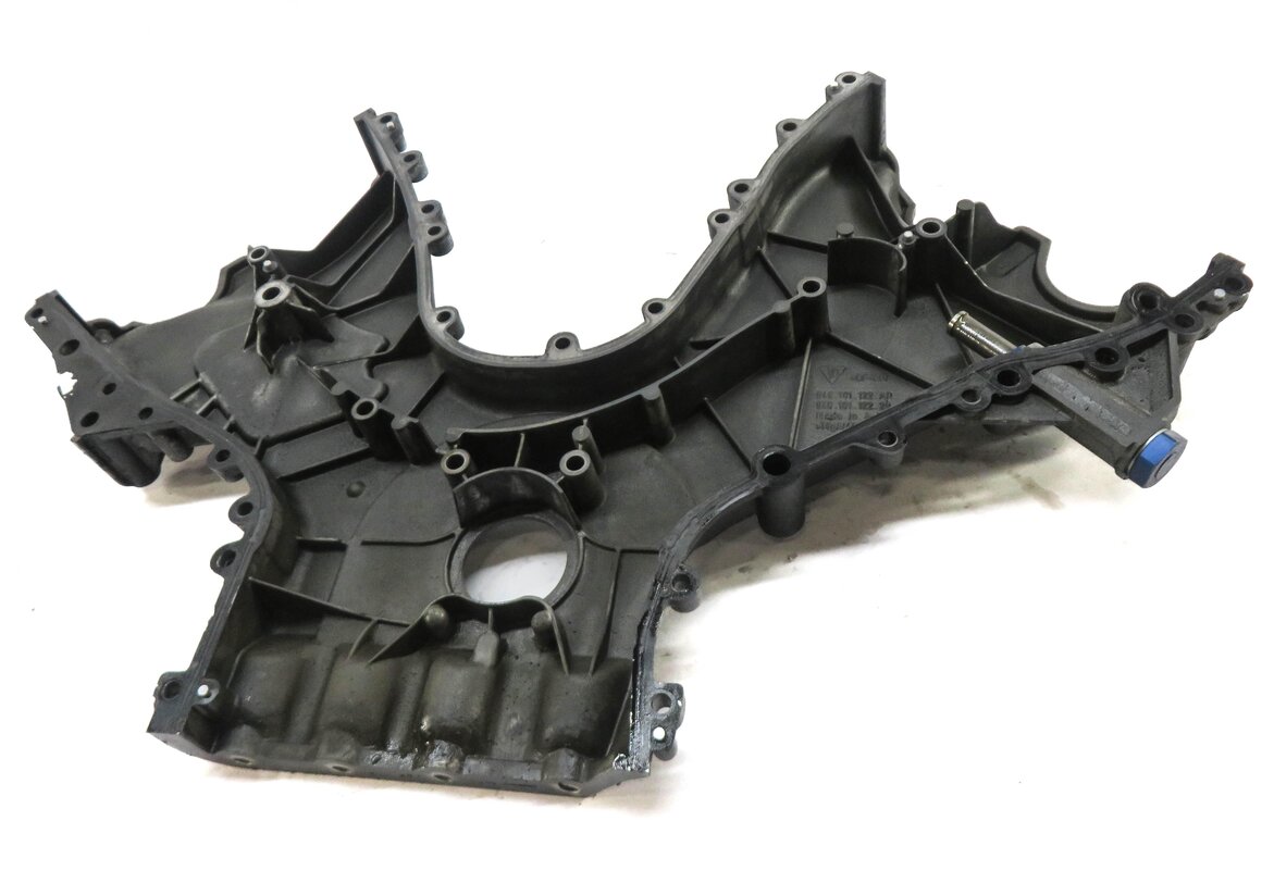 Thumbnail 5: 2012 PORSCHE PANAMERA (970) 3.6L M46 ENGINE LOWER TIMING COVER 948101122