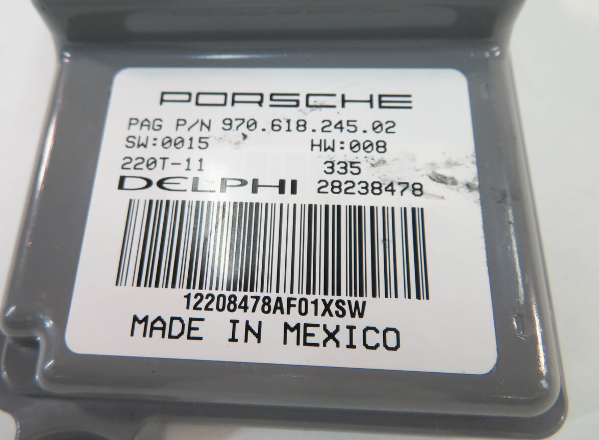 Thumbnail 7: 2012 PORSCHE PANAMERA (970 G1) RIGHT FRONT PASSENGER SEAT OCCUPANCY SENSOR