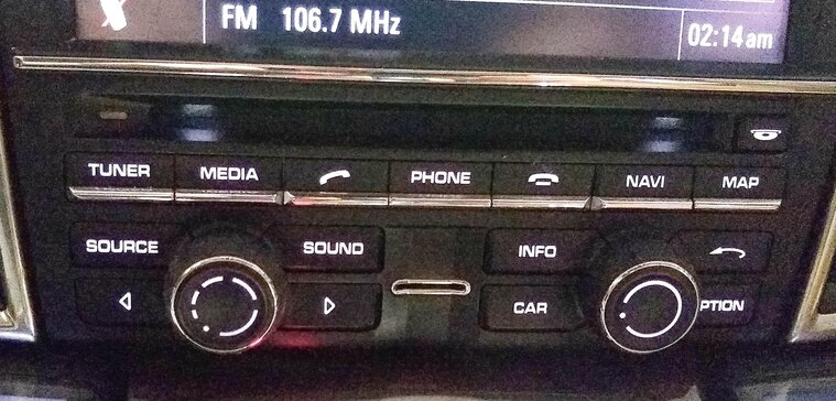 Thumbnail 4: 2012 PORSCHE PANAMERA (970 G1) AM/FM CD DVD GPS NAVIGATION RADIO STEREO RECEIVER
