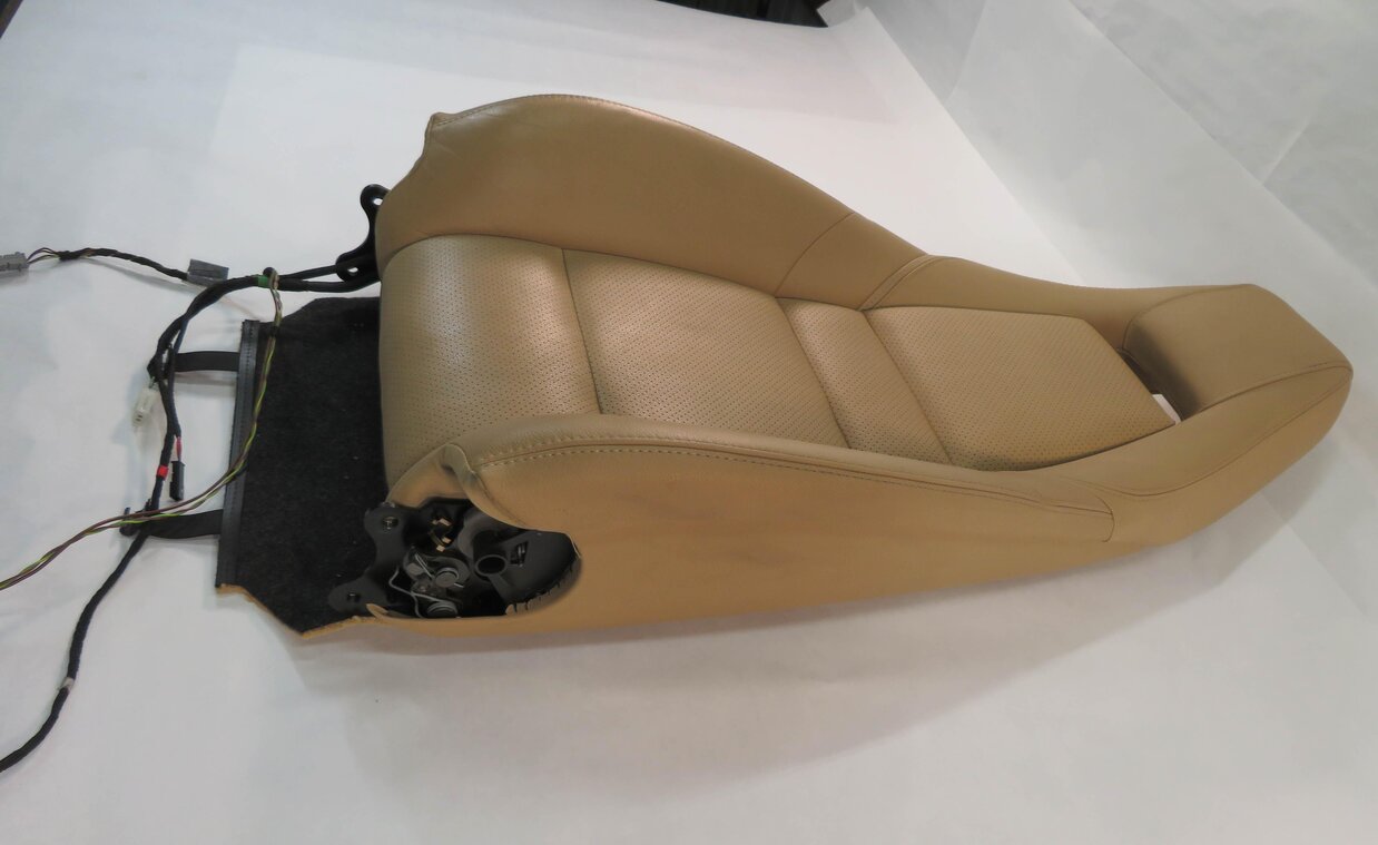 Thumbnail 3: 2012 PORSCHE PANAMERA (970 G1) PASSENGER UPPER TOP HEATED SEAT CUSHION (BEIGE)
